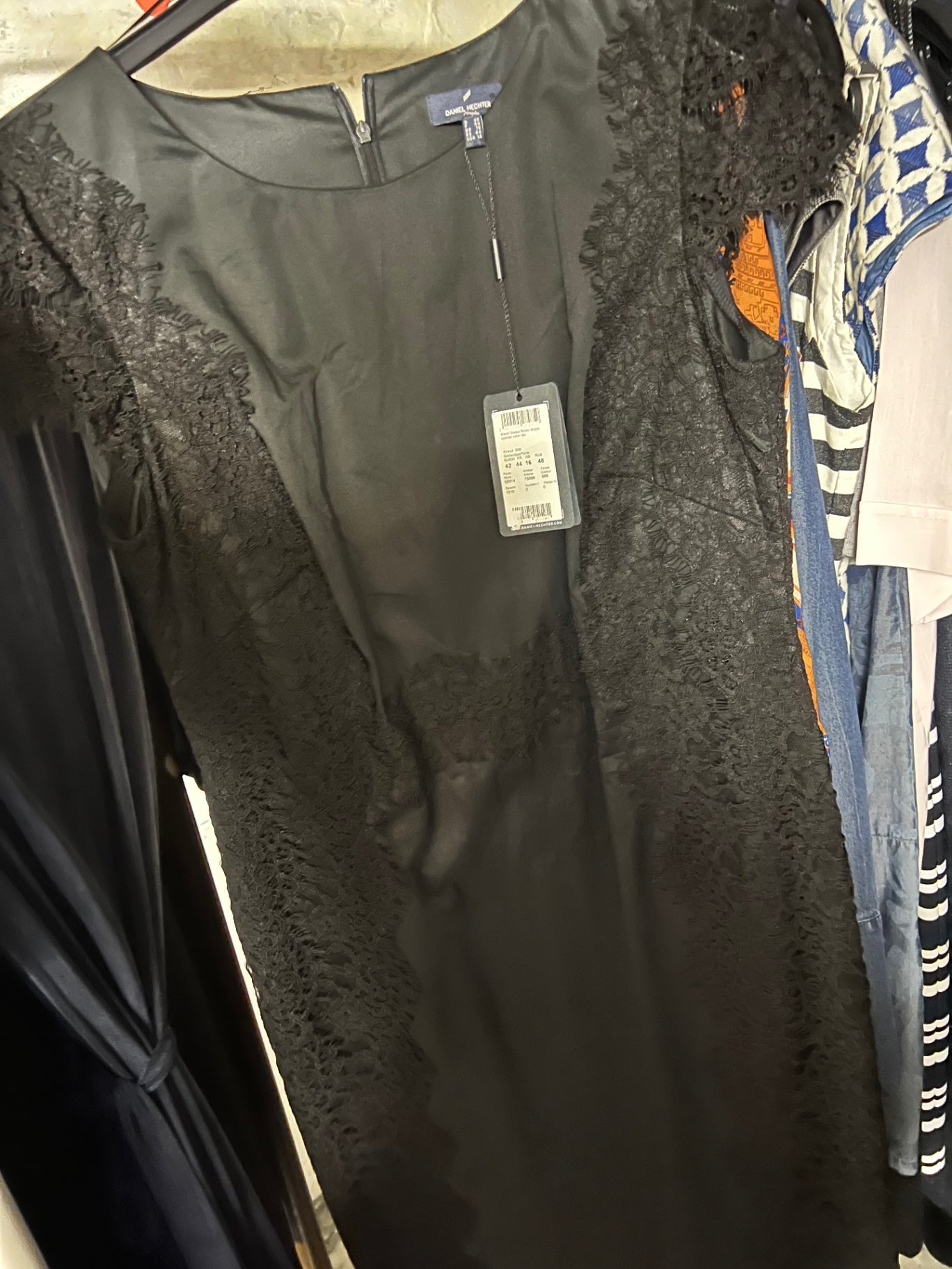 NEU Daniel Hechter Kleid Schwarz Größe: XL