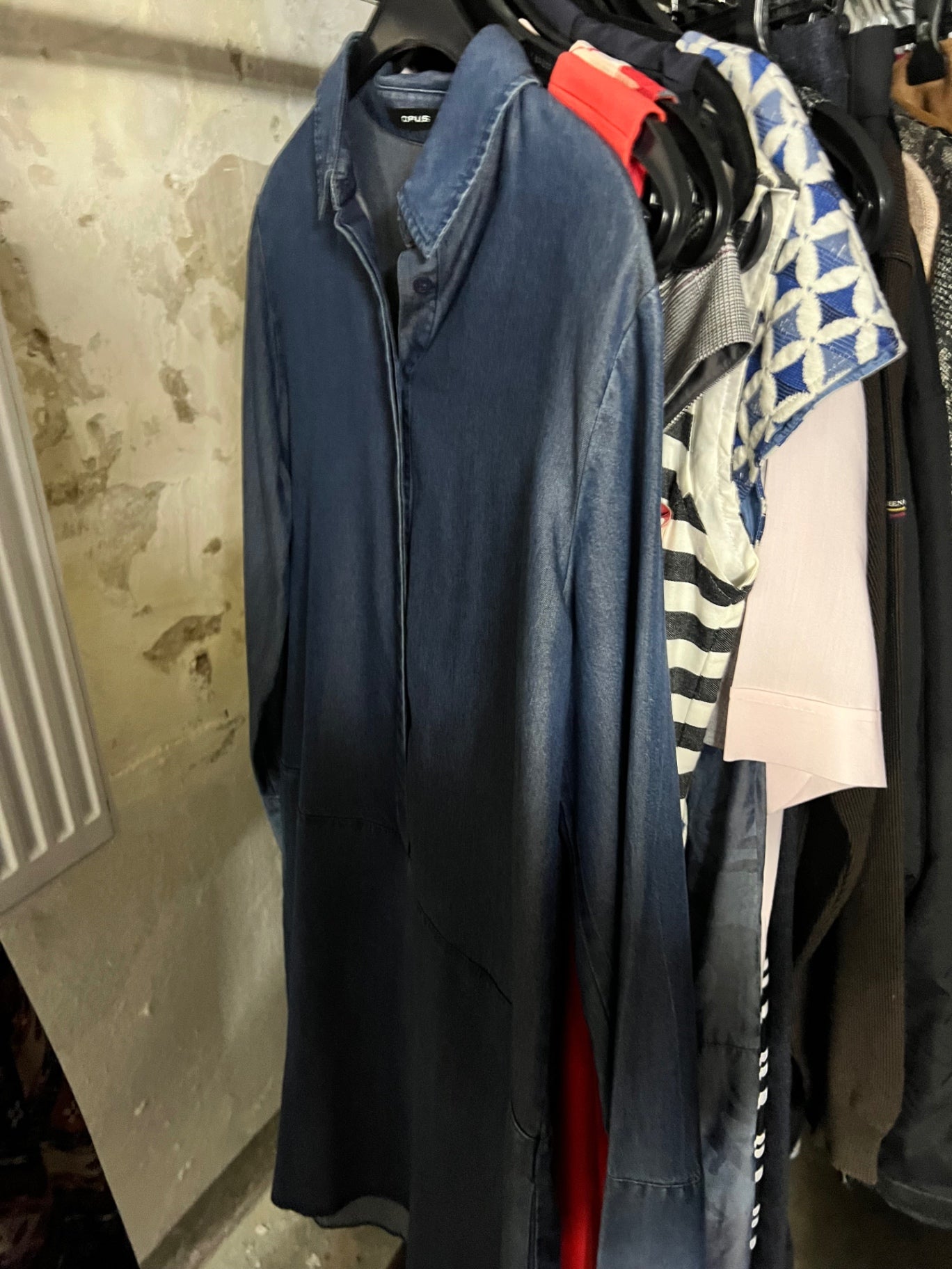 Opus Hemdkleid Blau Größe: S