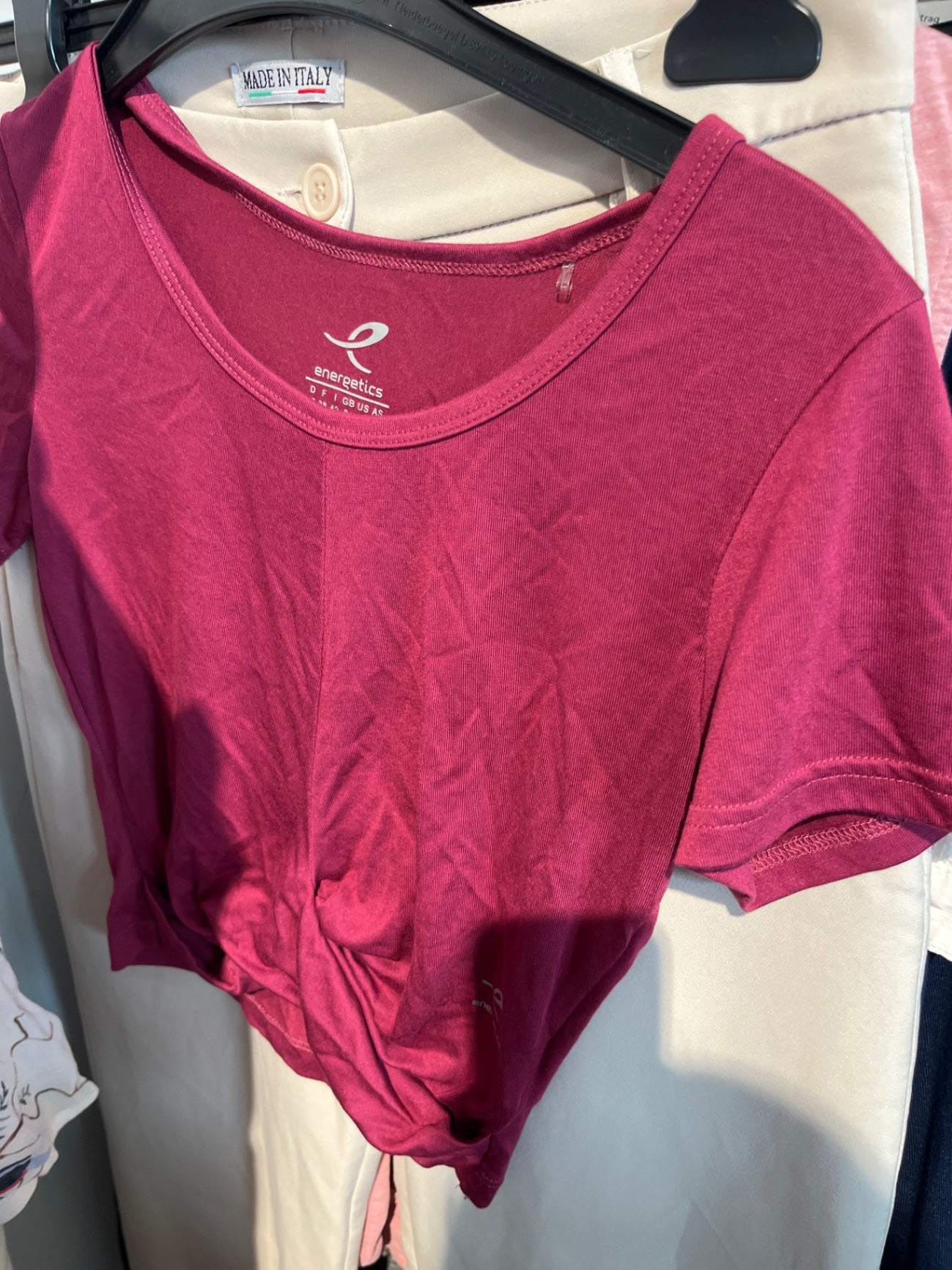 Energetics Sporttop Pink Größe: S