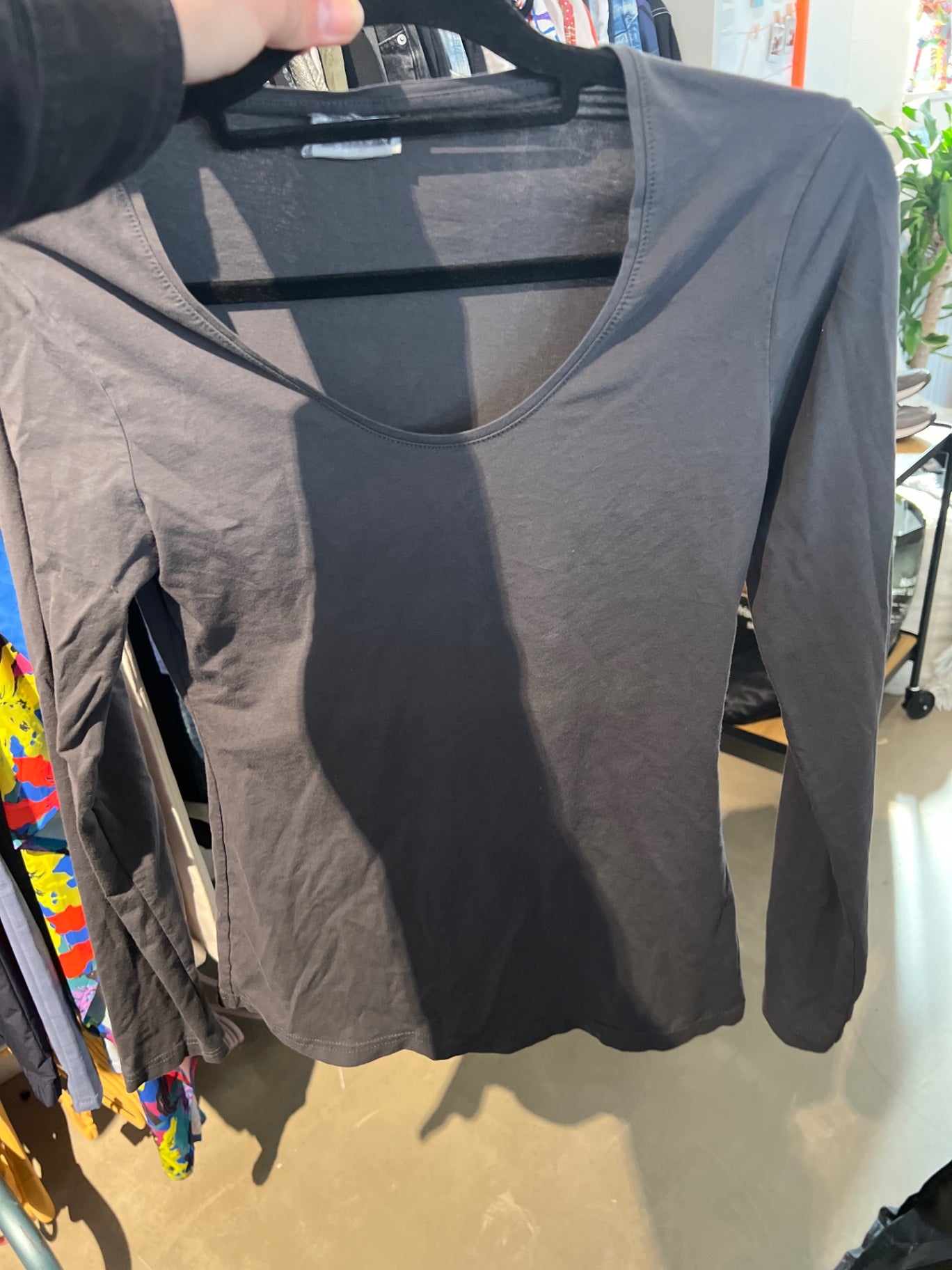 Street One Longsleeve Grau Größe: M