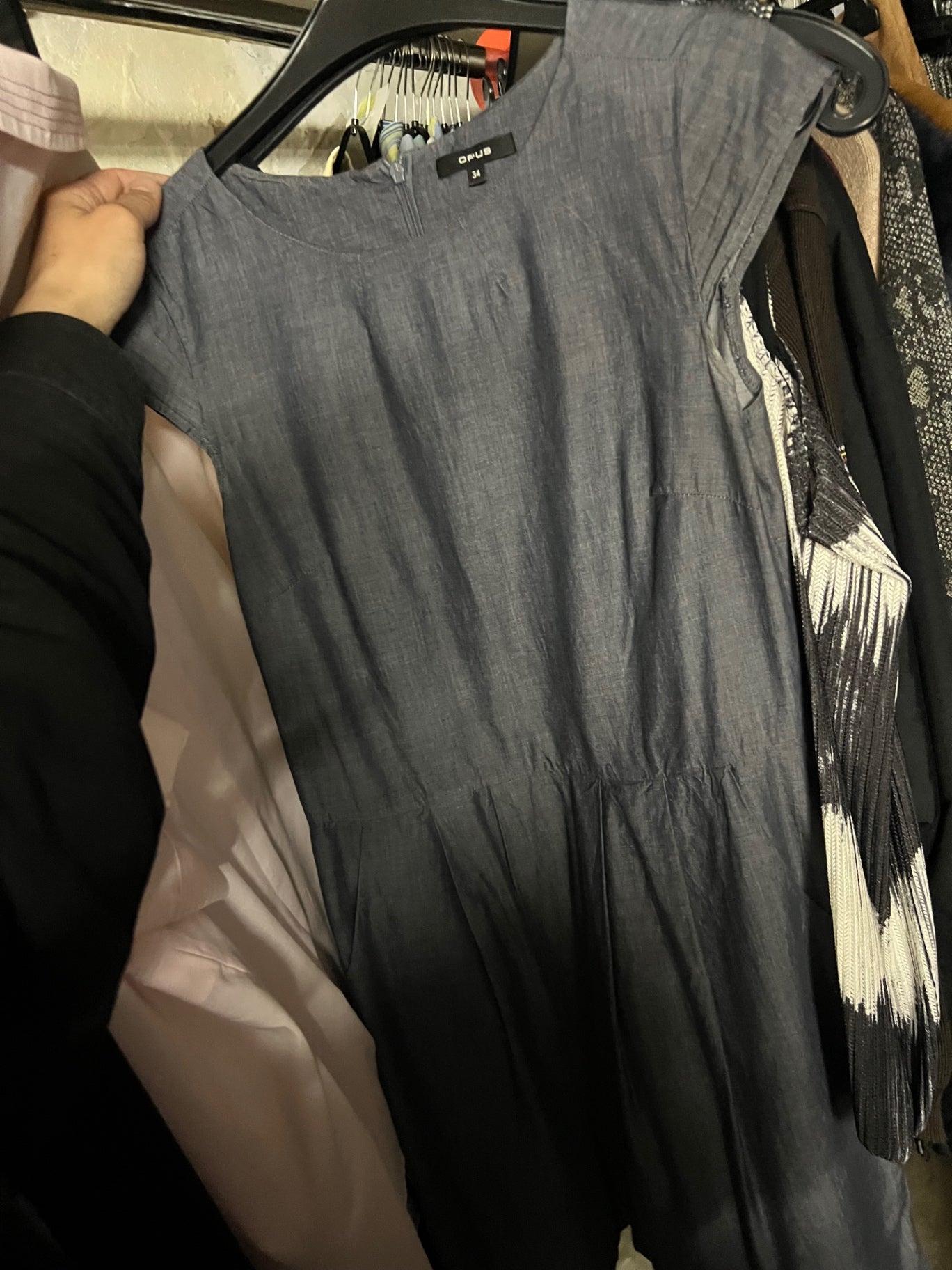 Opus Kleid Blau Größe: 34