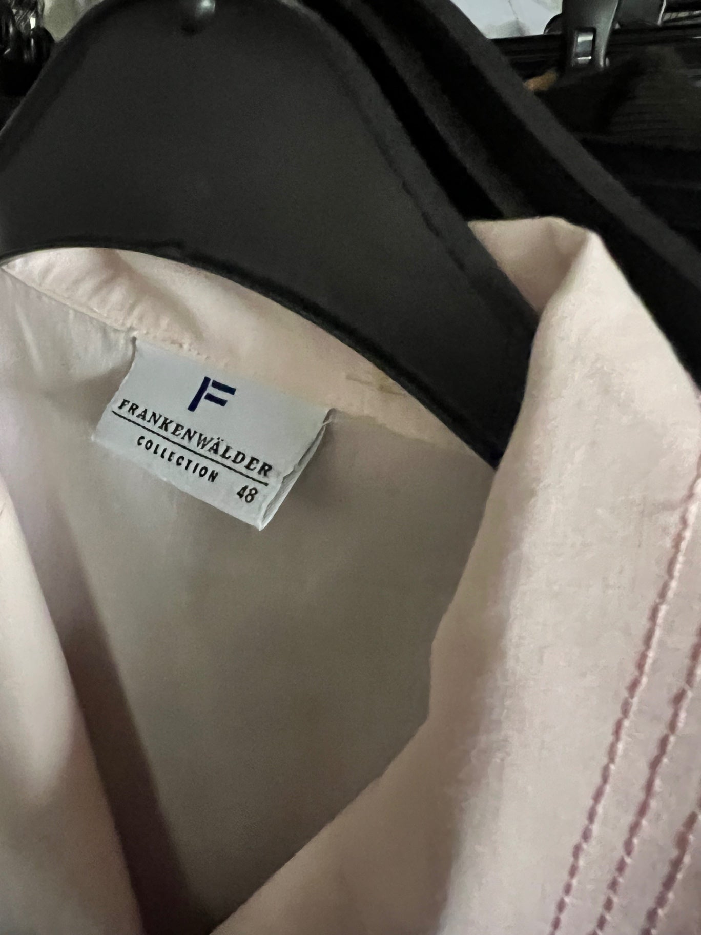 FRANKENWÄLDER Bluse Rosa Größe: 48