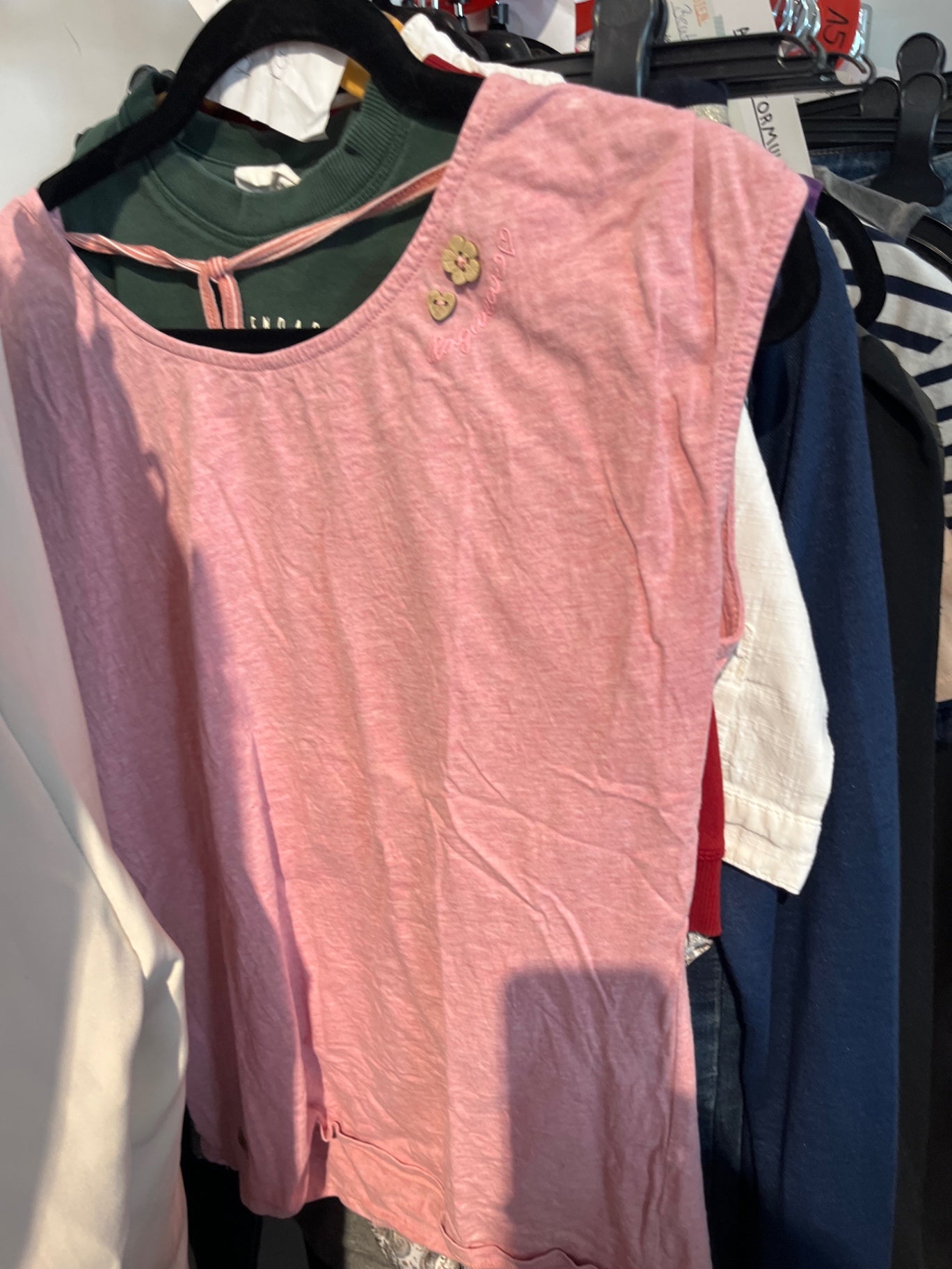 Ragwear T-Shirt Rosa Größe: S