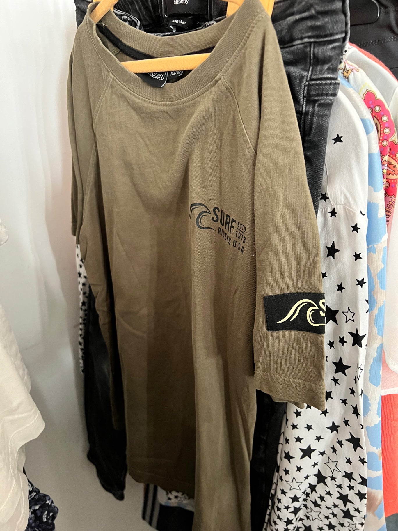 Unsigned T-Shirt Grün Gr.: 146