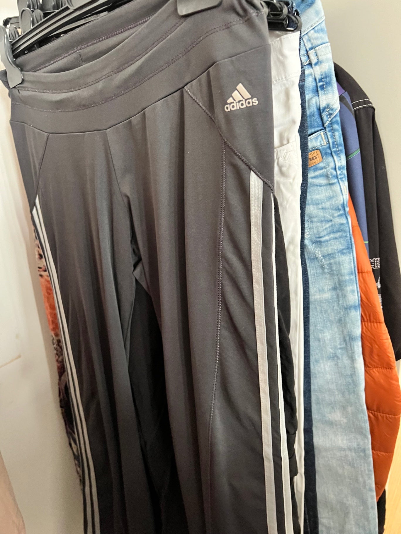 Adidas Hose Grau Gr.: M