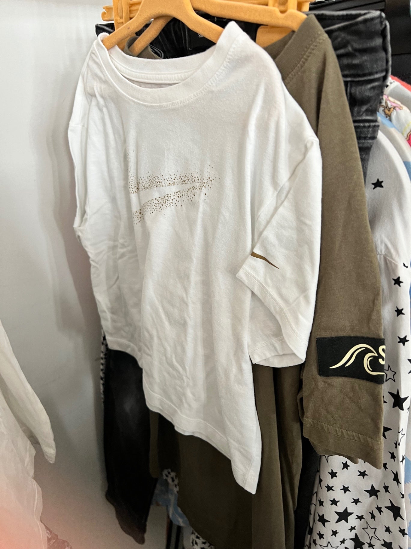 Nike T-Shirt Weiß Gr.: 110