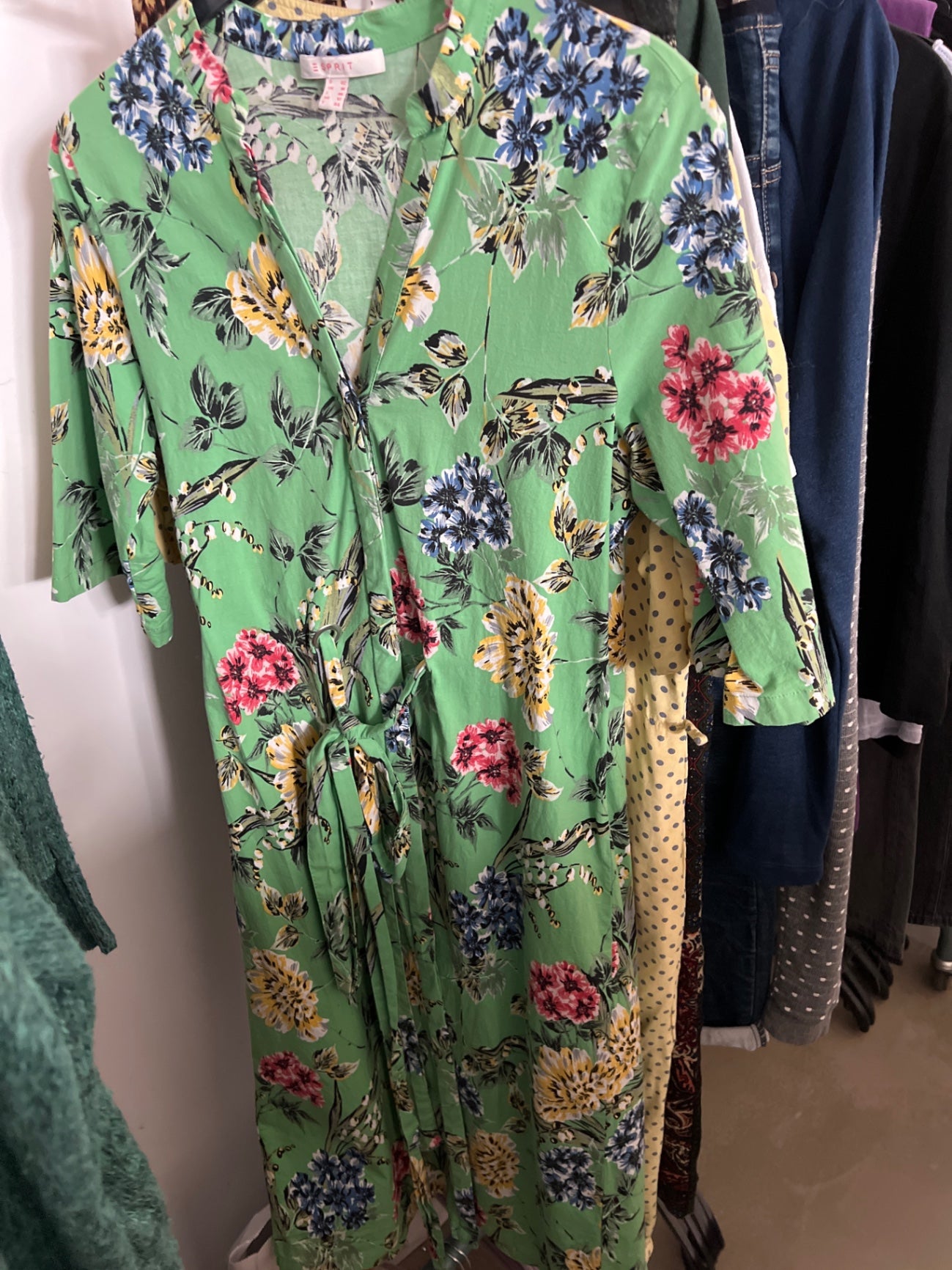 Esprit Maxikleid Grün Gr.: 42