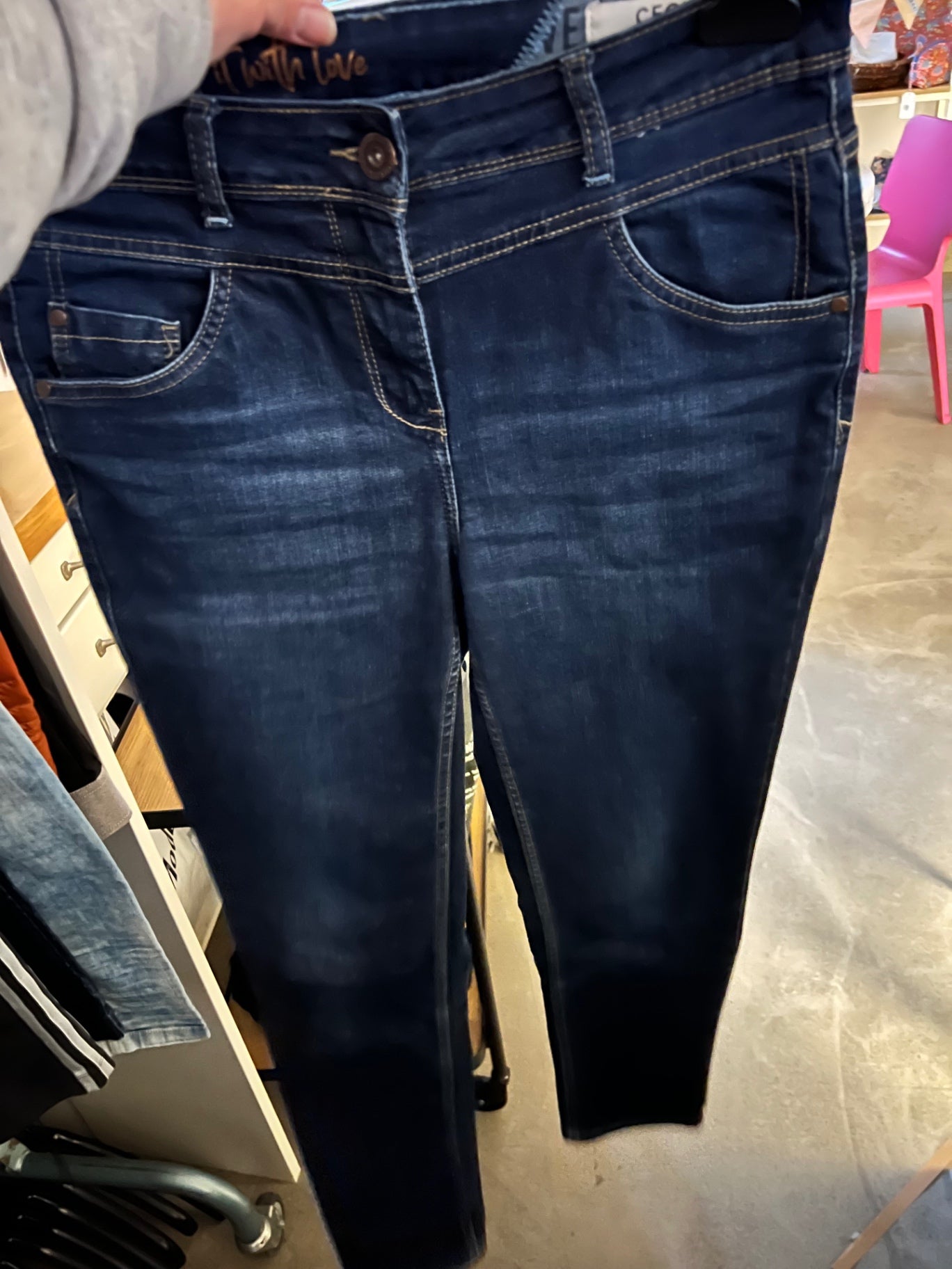 Cecil Jeans Dunkelblau Gr.: 29