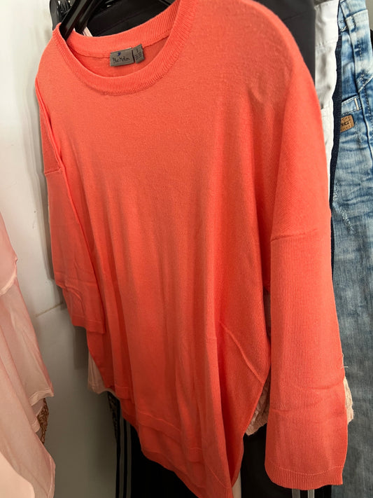 Blue Motion Sweatshirt Korallenrot Gr.: S