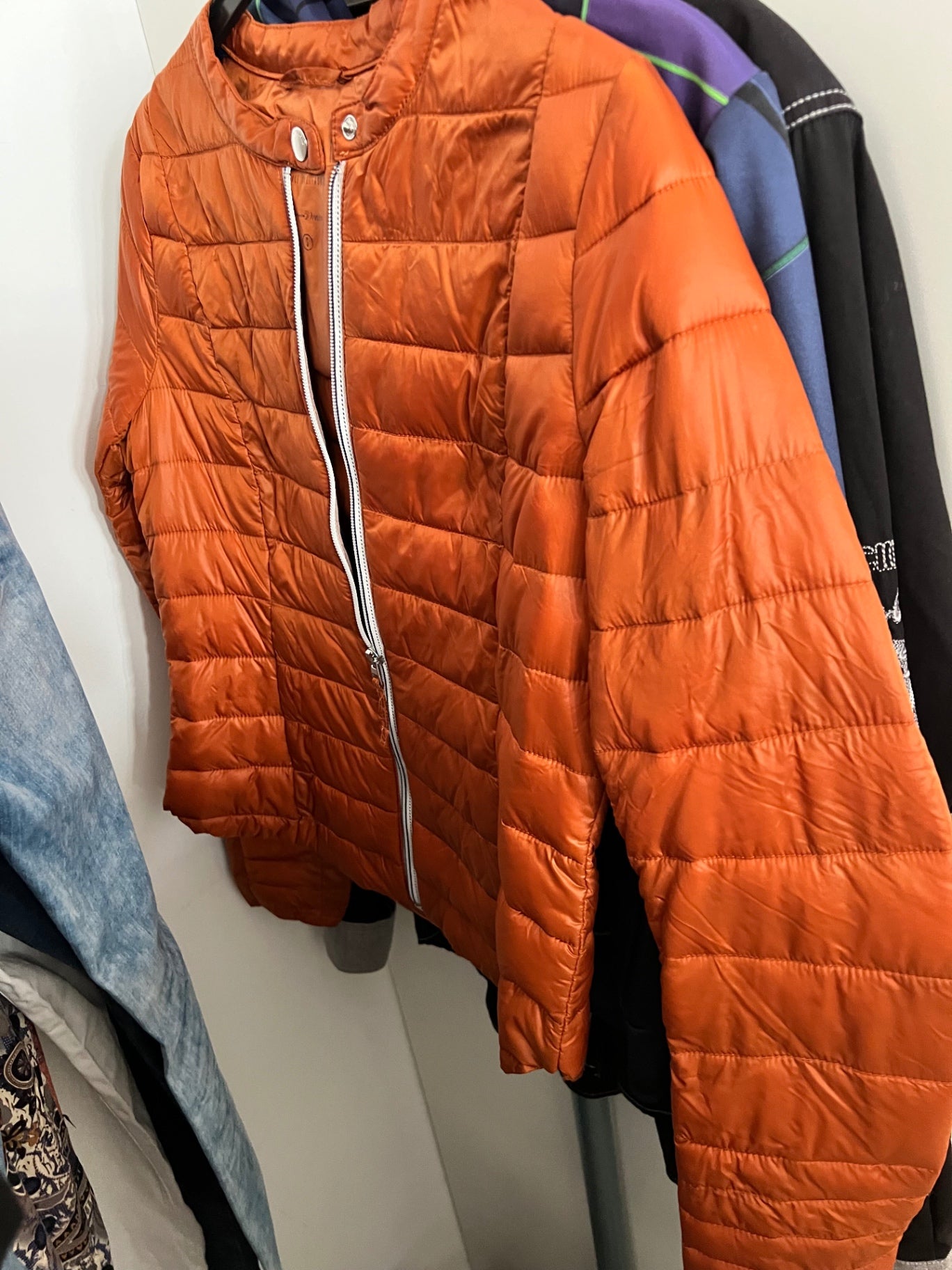 Tom Tailor Steppjacke Orange Gr.: S