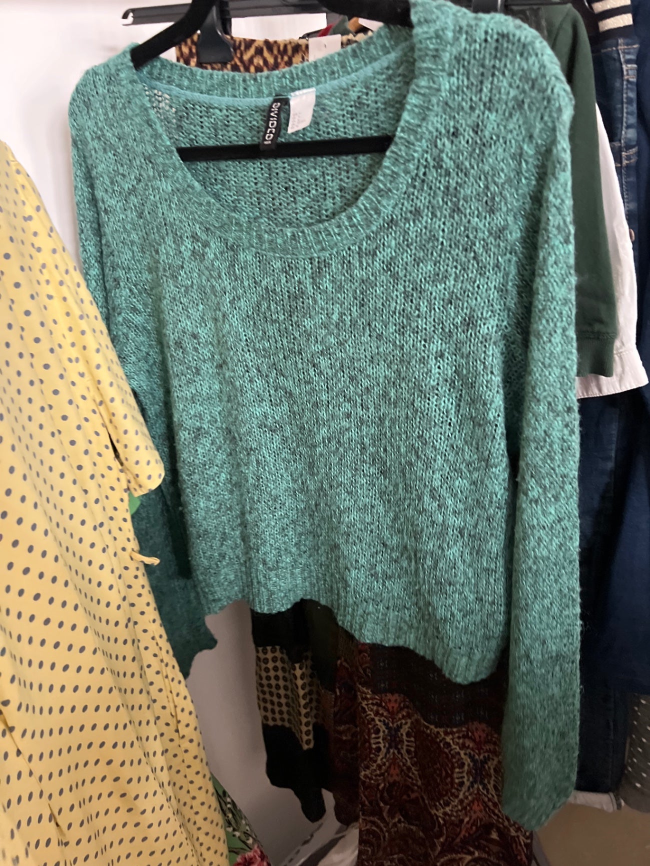 H&M Pullover Türkisgrün Gr.: M