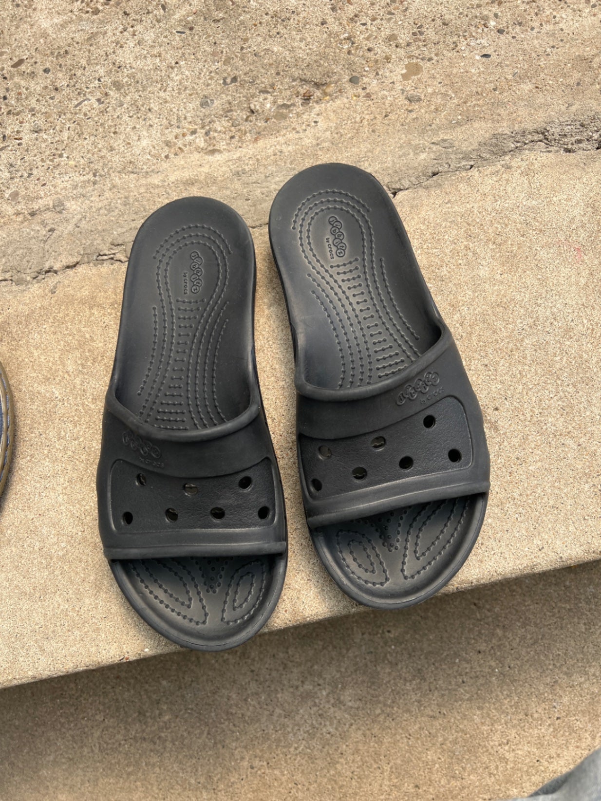Crocs Sandalen Schwarz Gr.: 39