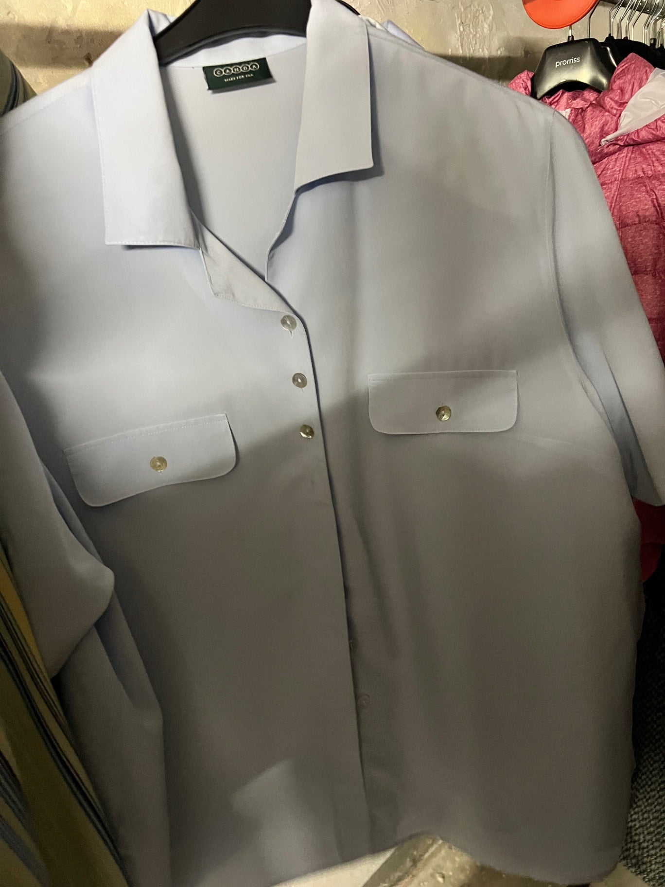 Canda Bluse Hellblau Gr.: 50