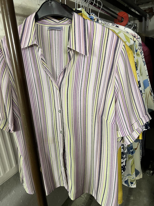 AS Vintage Bluse Mehrfarbig Gr.: 50