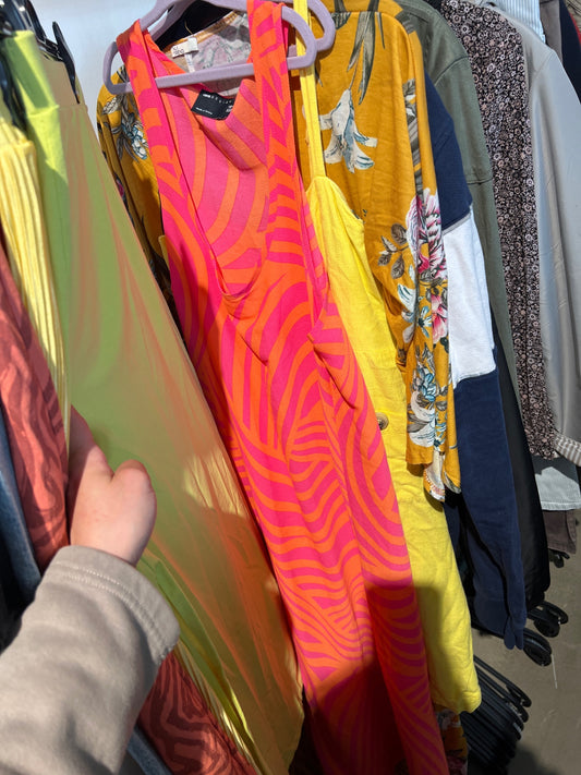 Asos Kleid Pink Orange Gr.: M