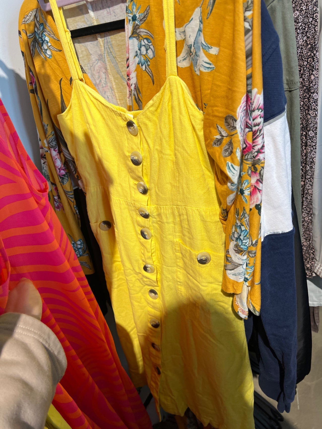 Vila Kleid Gelb Gr.: S