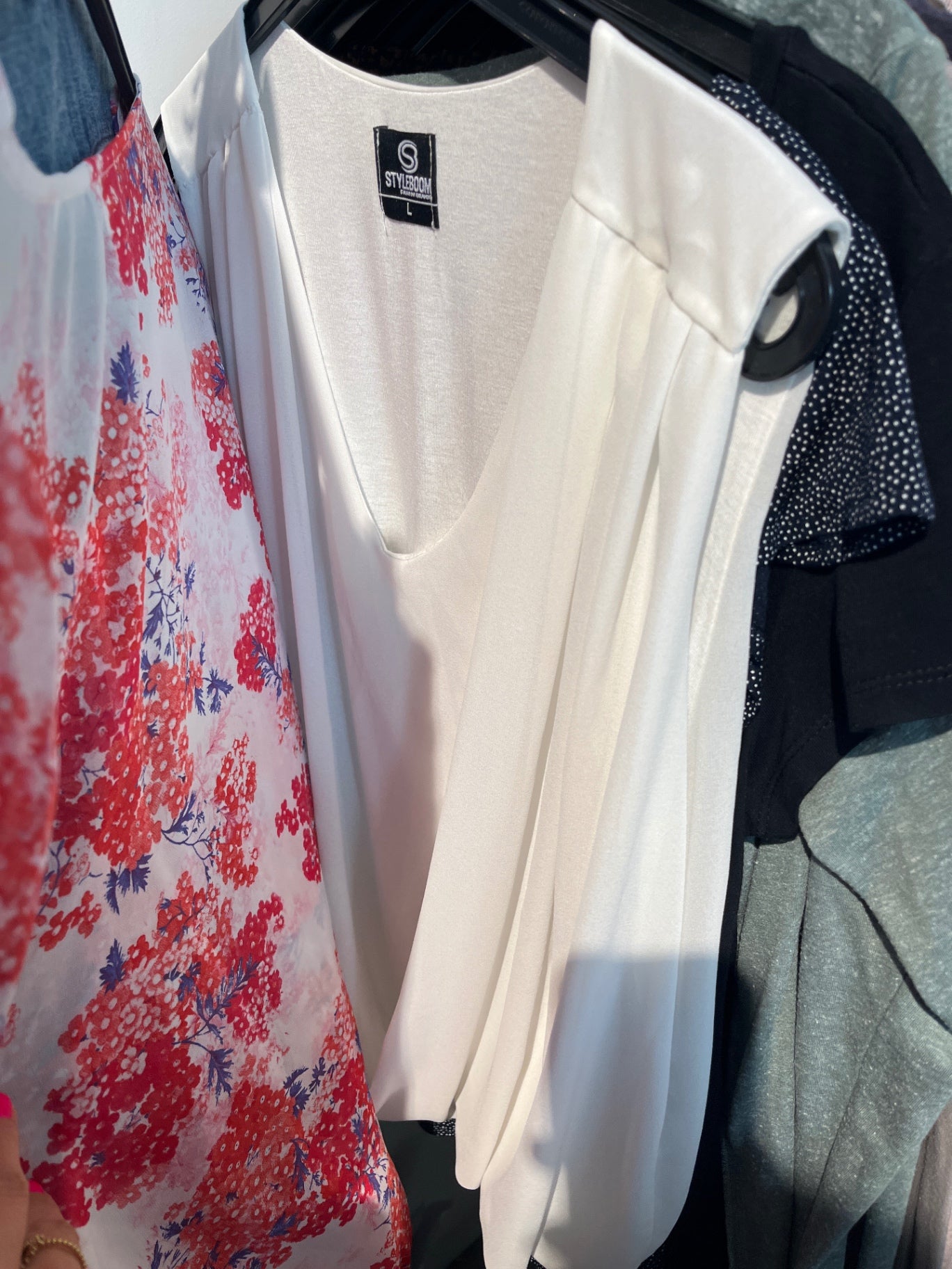 Stylebloom T Shirt Weiß Gr.: L