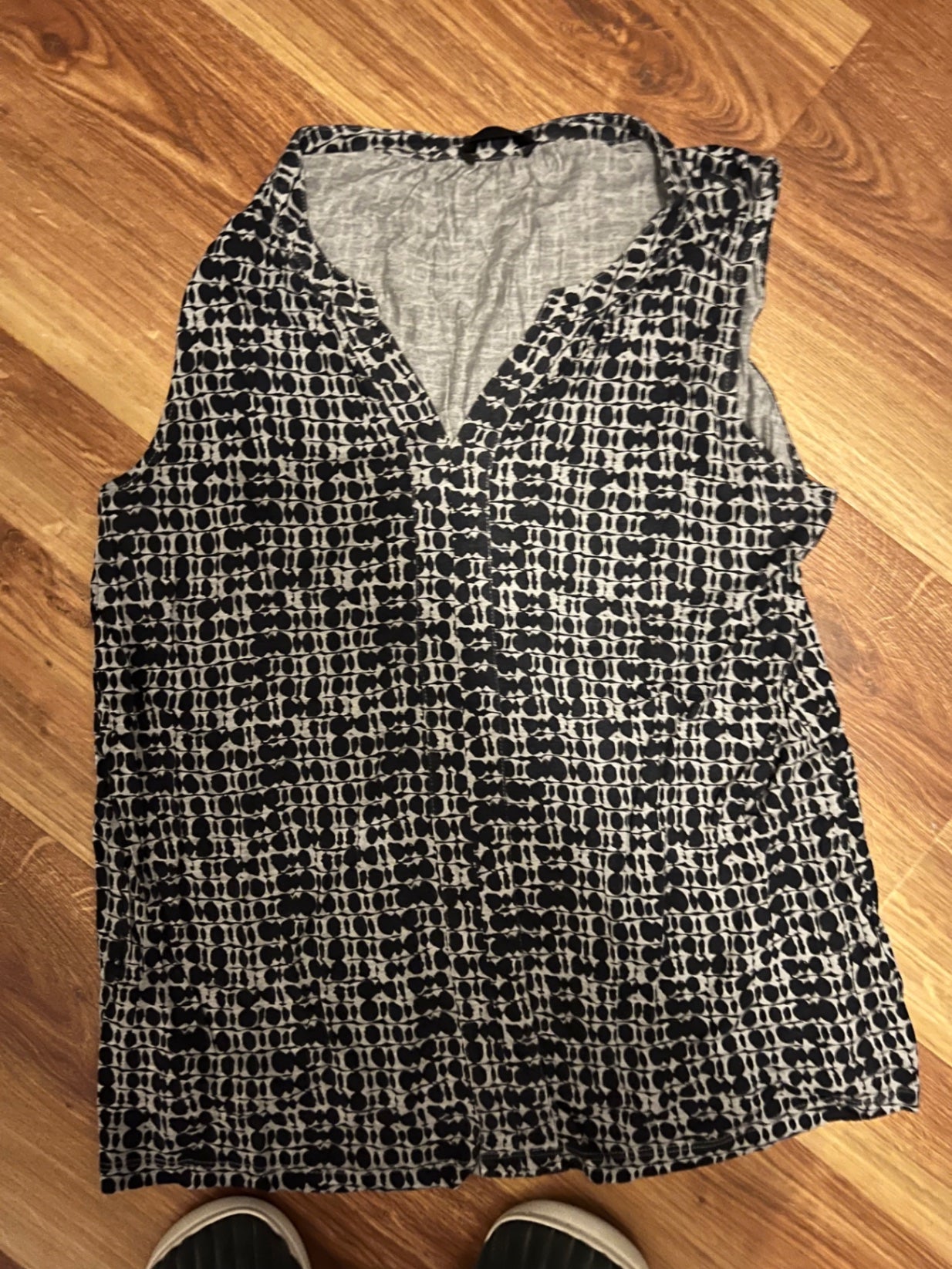 Opus Top Schwarz und Beige Gr.: 42