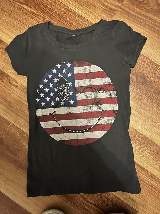 T-Shirt Smiley Gr.: XS