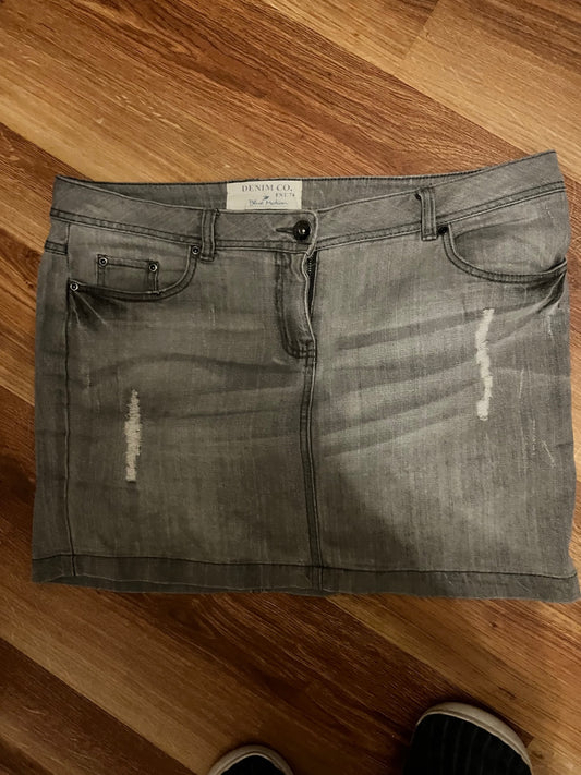 Blue Motion Jeansrock Grau Gr.: 42