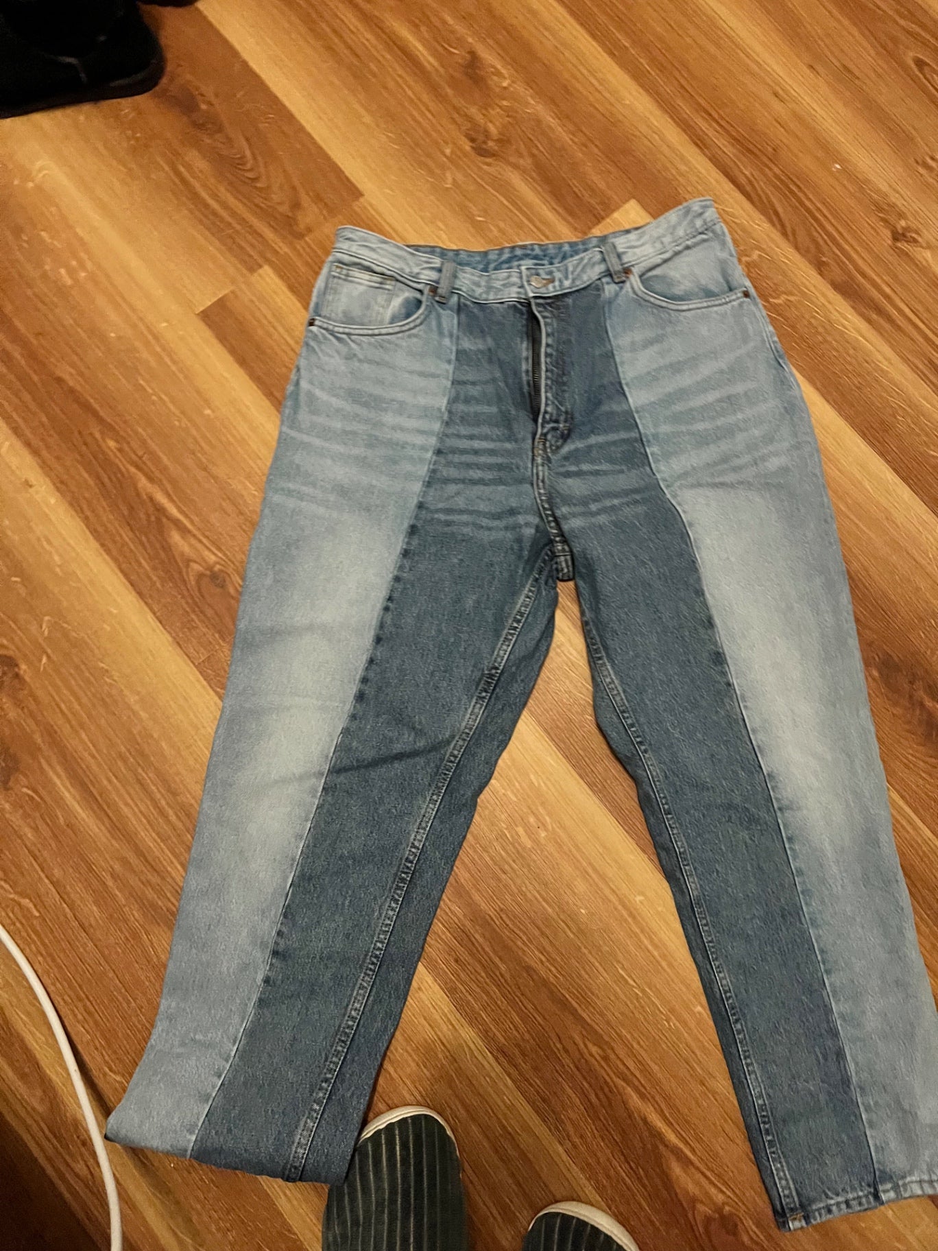 Monki Jeans Blau Gr.: 34