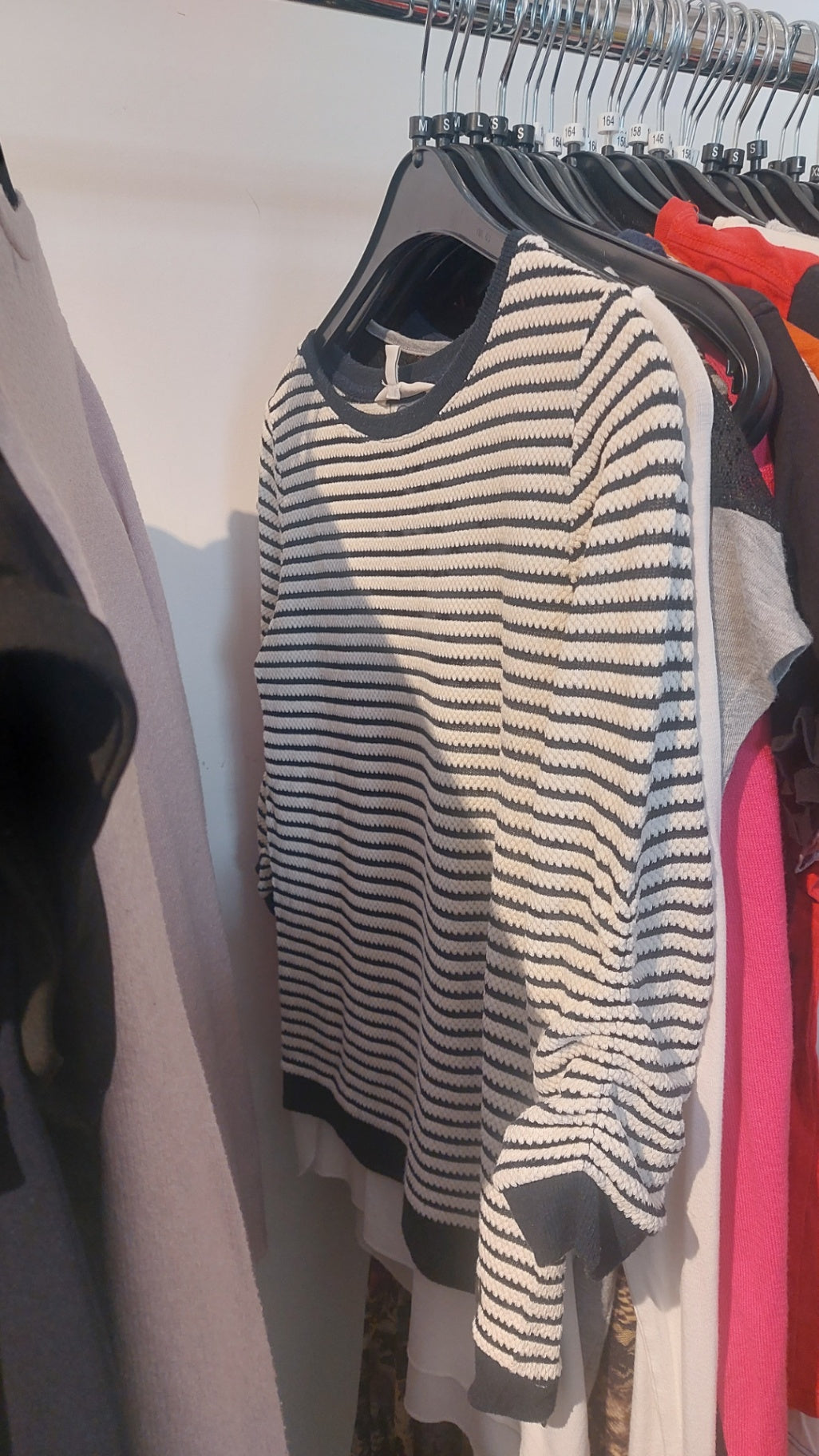Tom Tailor Pullover Dunkelblau/Weiß Gr.: M