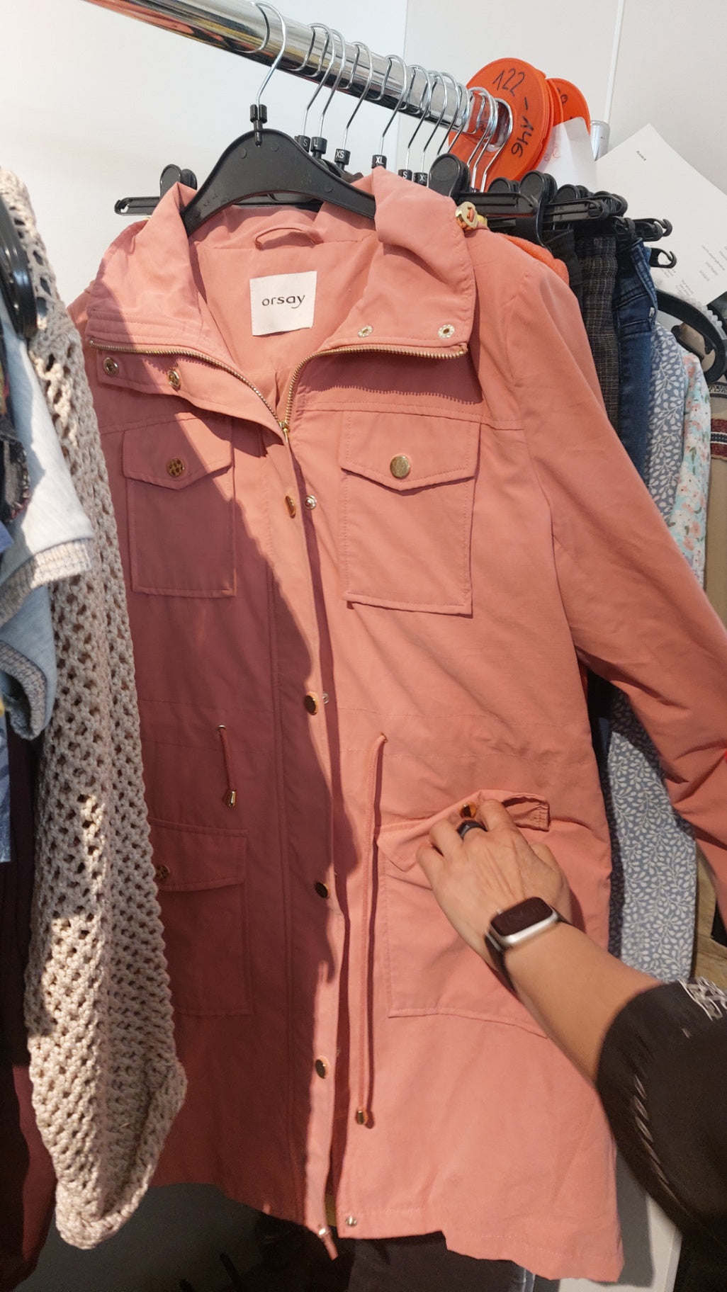 orsay Jacke Pfirsich Gr.: S