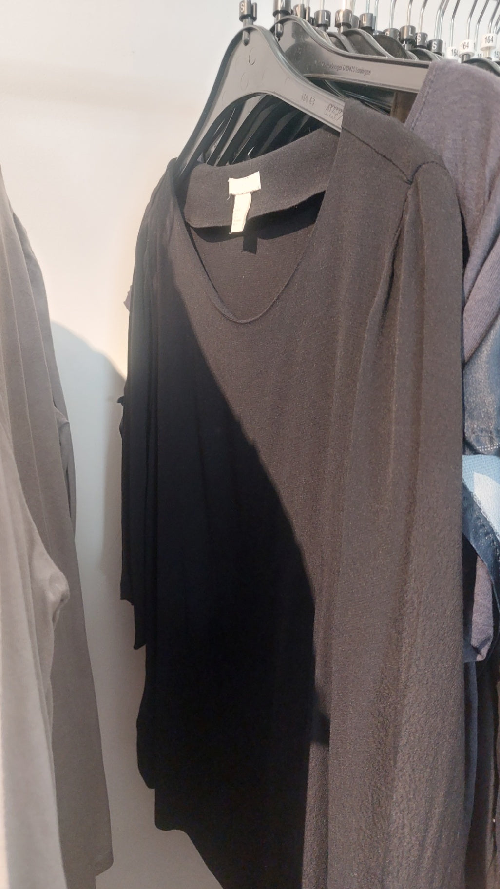 Bluse Schwarz Gr.: S