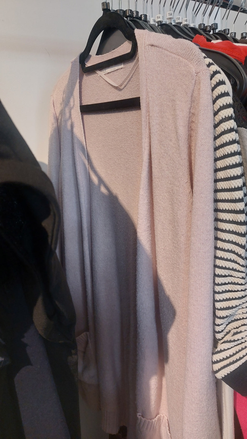 Only Strickjacke B-Ware Hellrosa Gr.: L