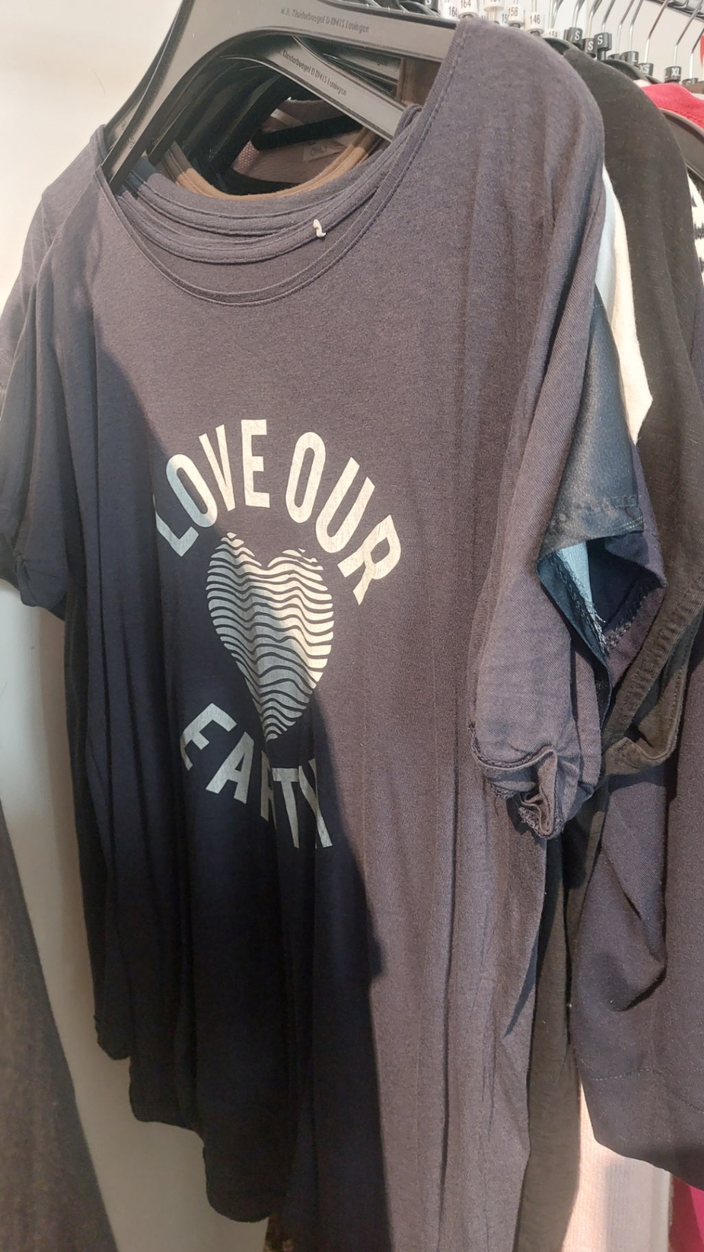 EDC T-Shirt Dunkelblau Gr.: M