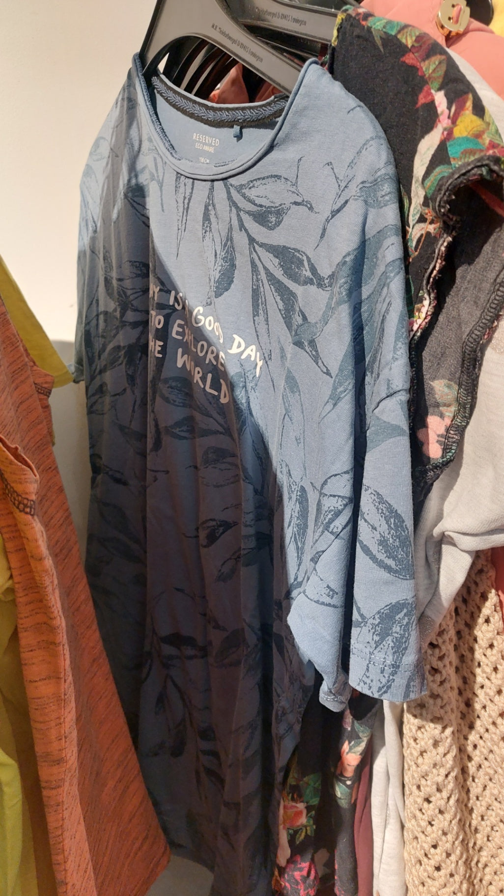 RESERVED T-Shirt Blau Gr.: 158