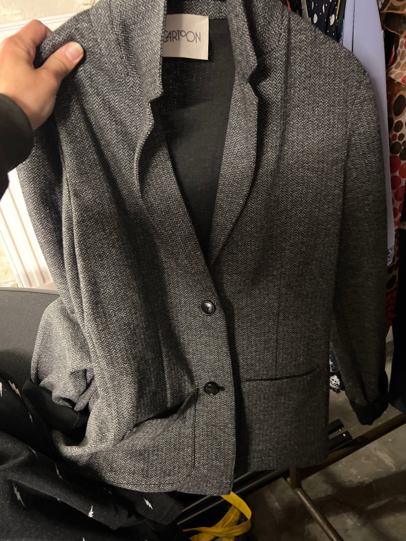 Cartoon Blazer Grau Gr.: M