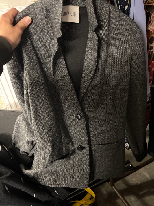 Cartoon Blazer Grau Gr.: M