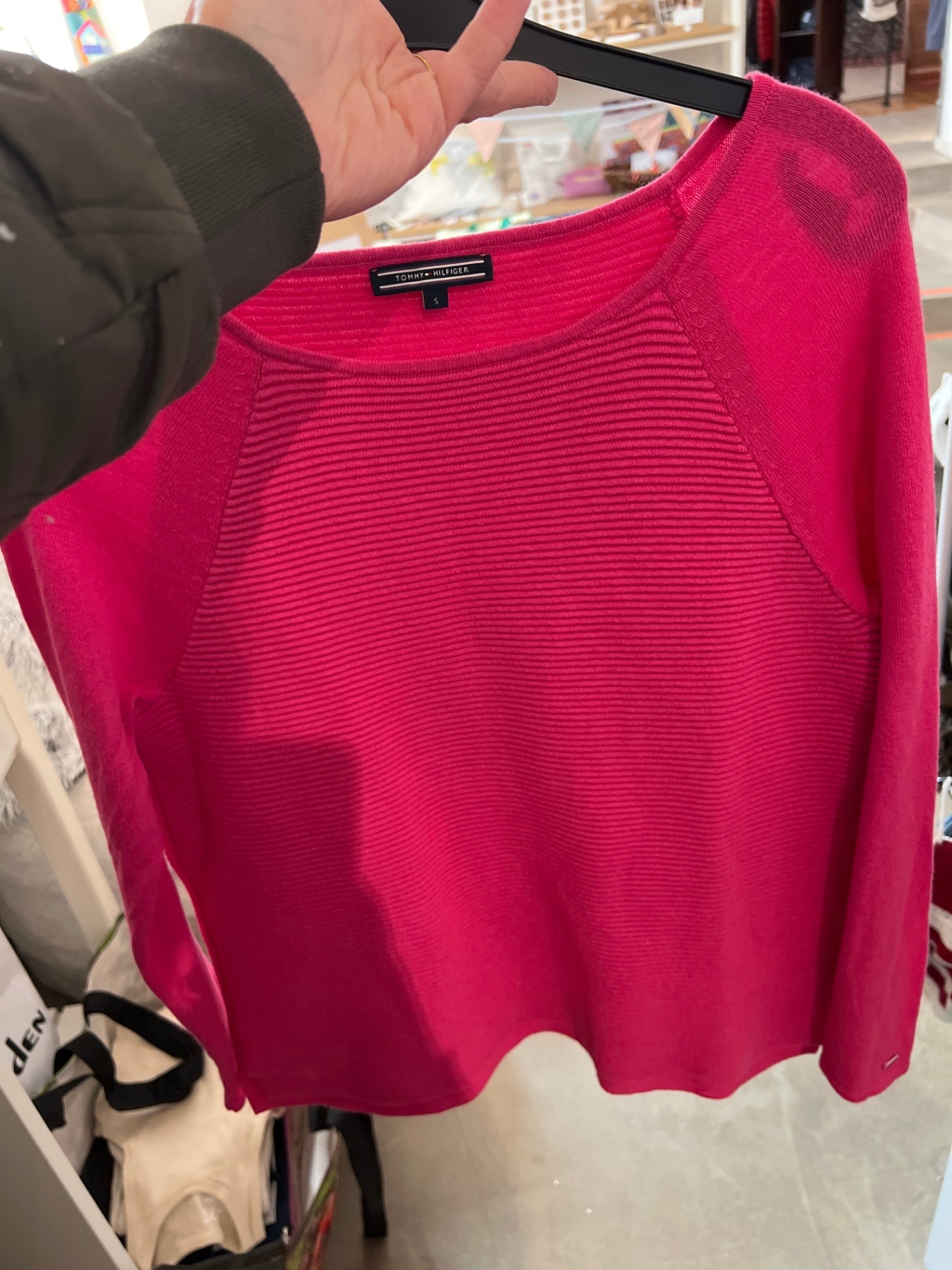 Tommy Hilfiger Pullover Pink Gr.: S