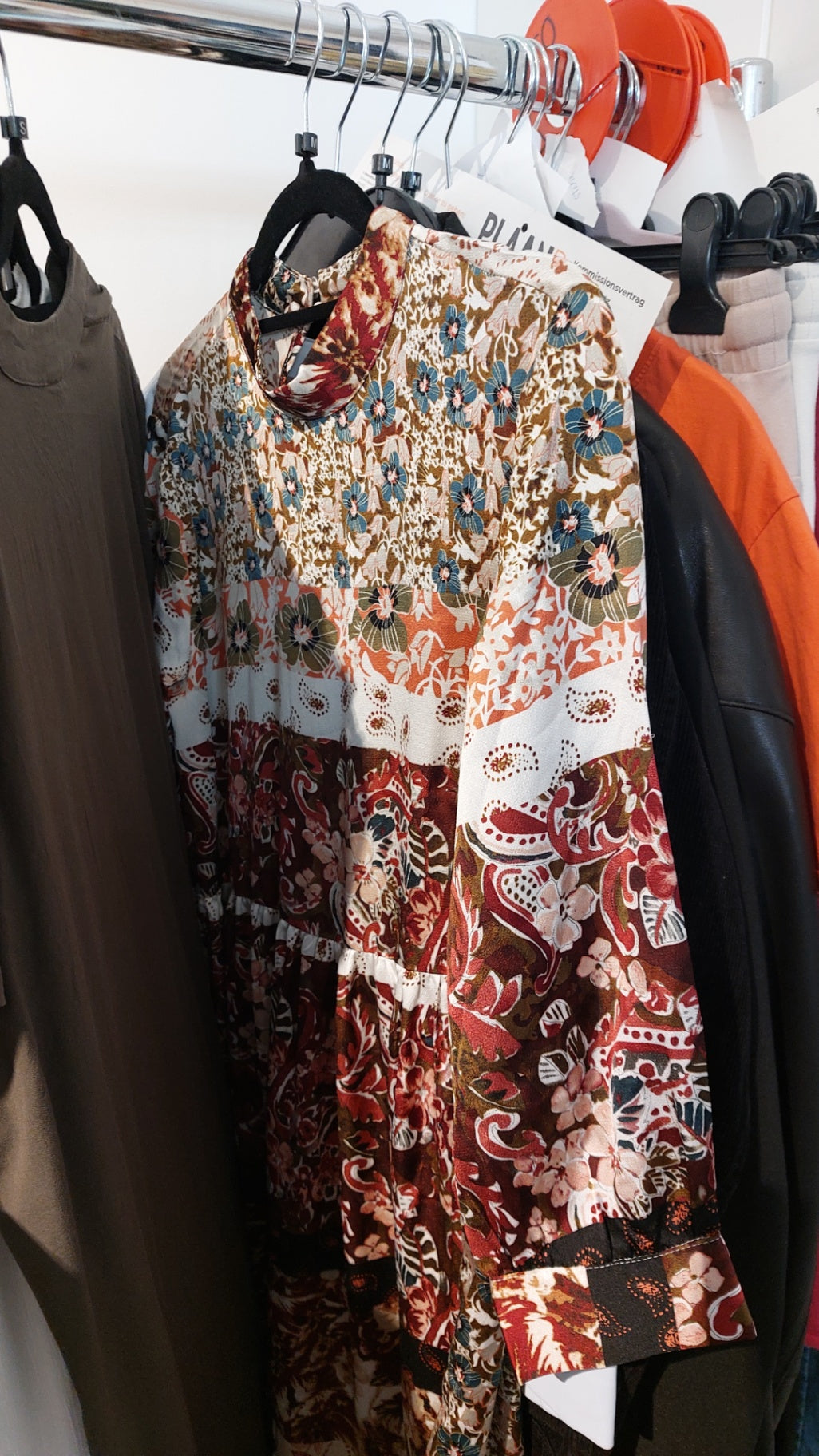 Vila Kleid Mehrfarbig Gr.: M