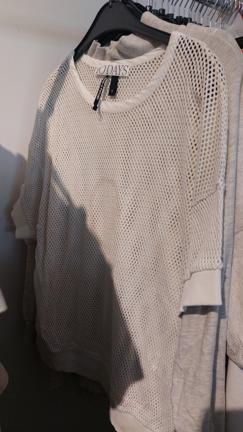 10DAYS T-Shirt Weiß Gr.: S