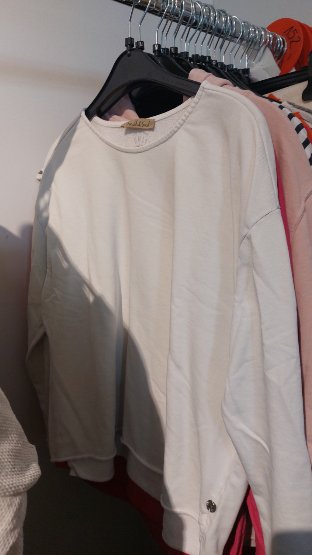 Smith & Soul Sweatshirt Weiß Gr.: S