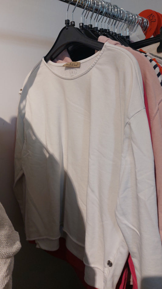 Smith & Soul Sweatshirt Weiß Gr.: S