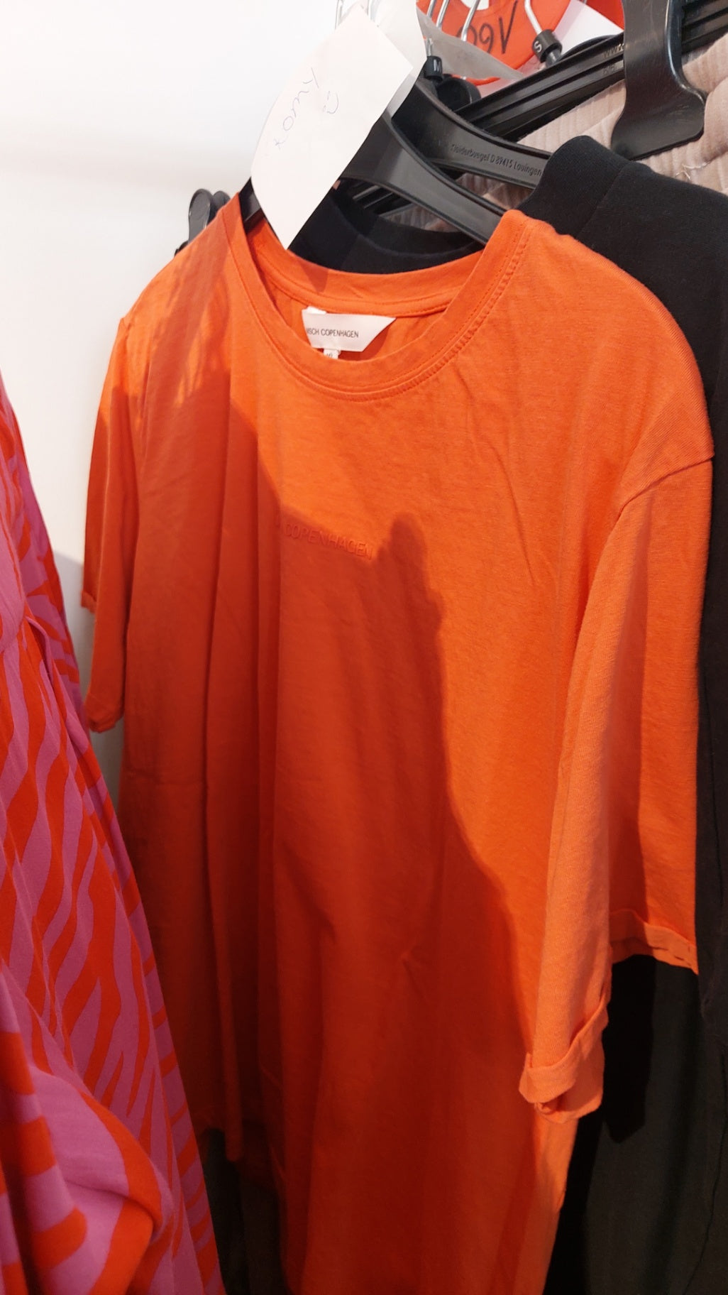 MSCH Copenhagen T-Shirt Orange Gr.: M/L