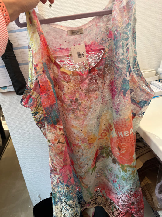 Tredi Top Multicolor Gr.: L