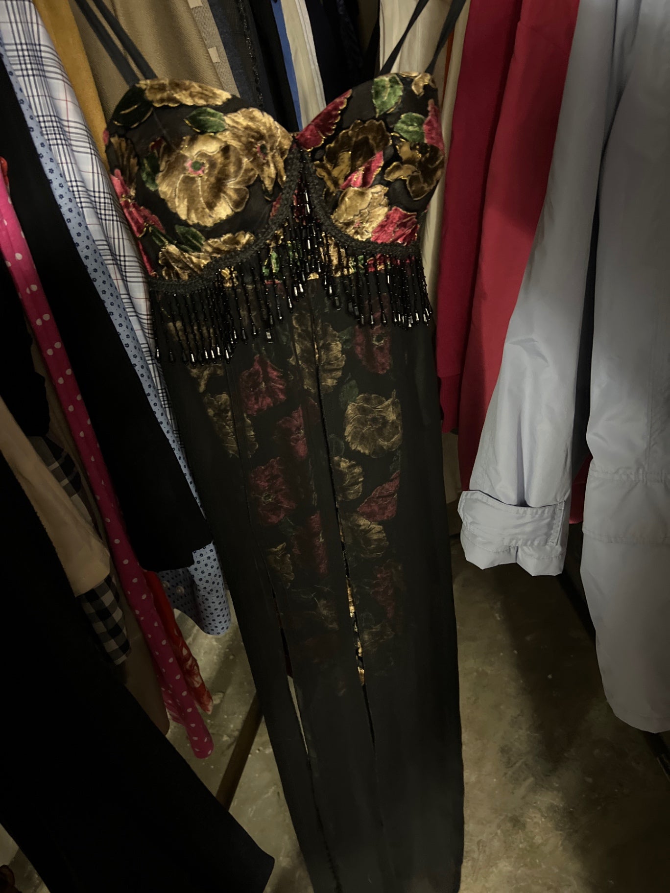 Abendkleid Schwarz Gr.: S