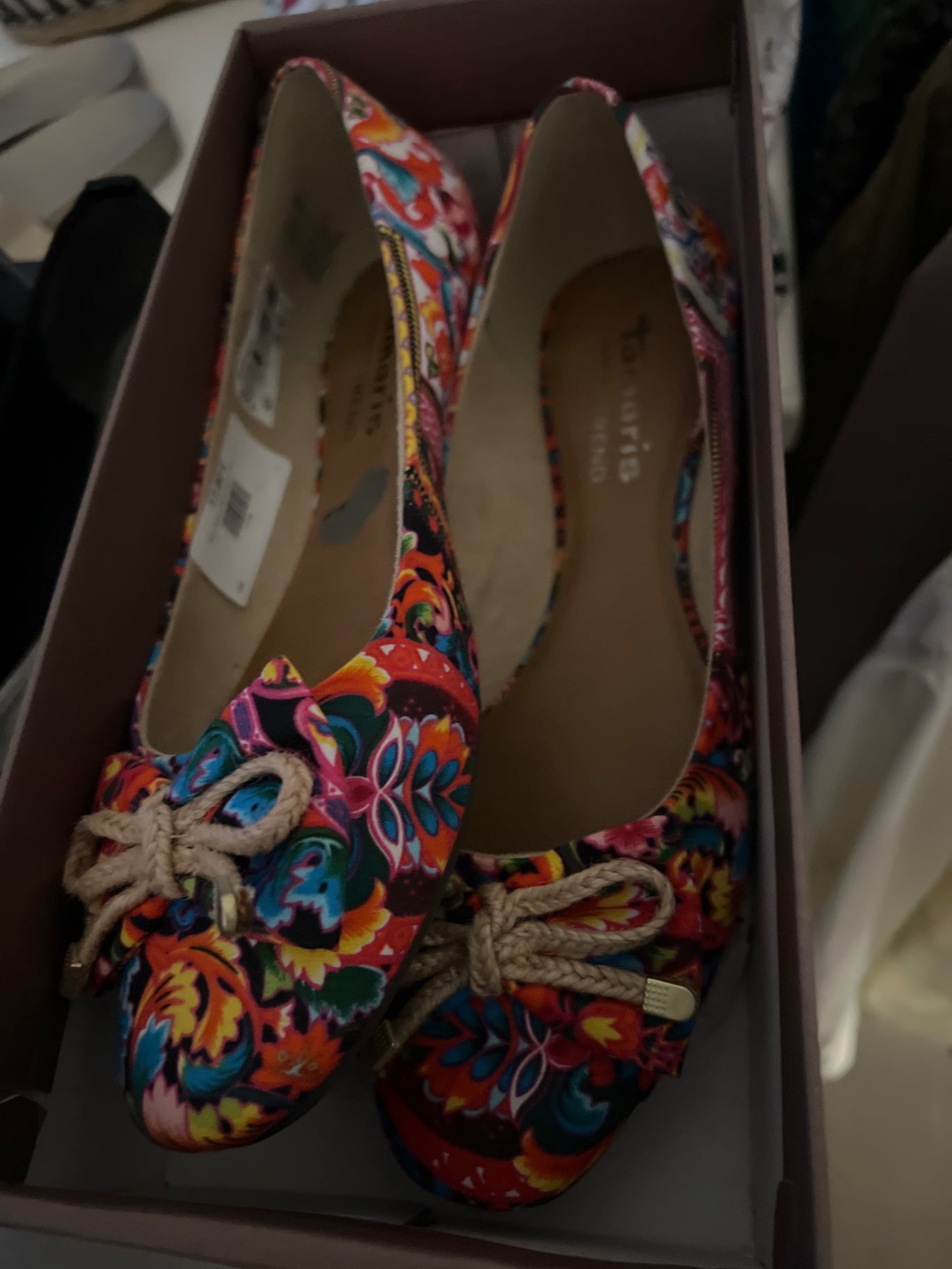 NEU Tamaris Ballerinas bunt Gr.: 41