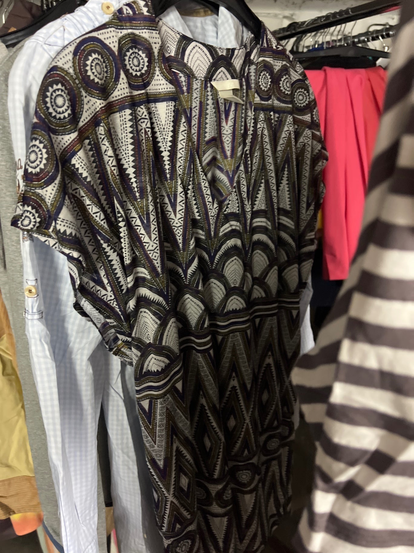 H&M Langes Shirt Mehrfarbig Gr.: XS