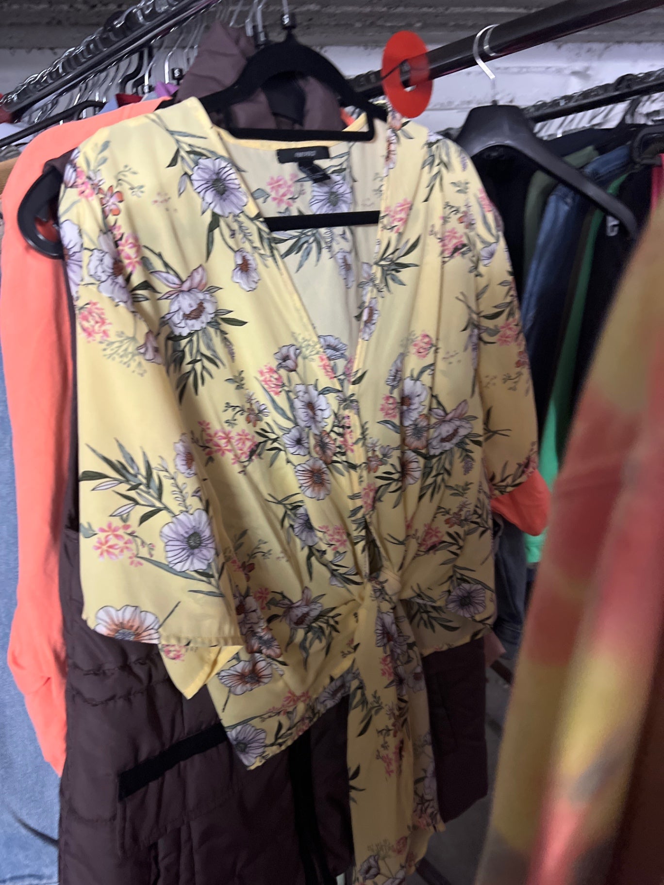 Forever 21 Bluse Gelb Gr.: S