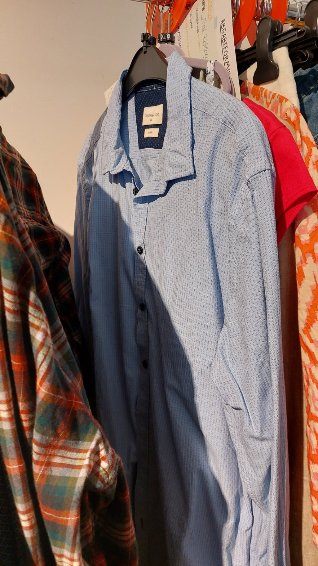 Sundog & Suns Hemd Hellblau Gr.: XL