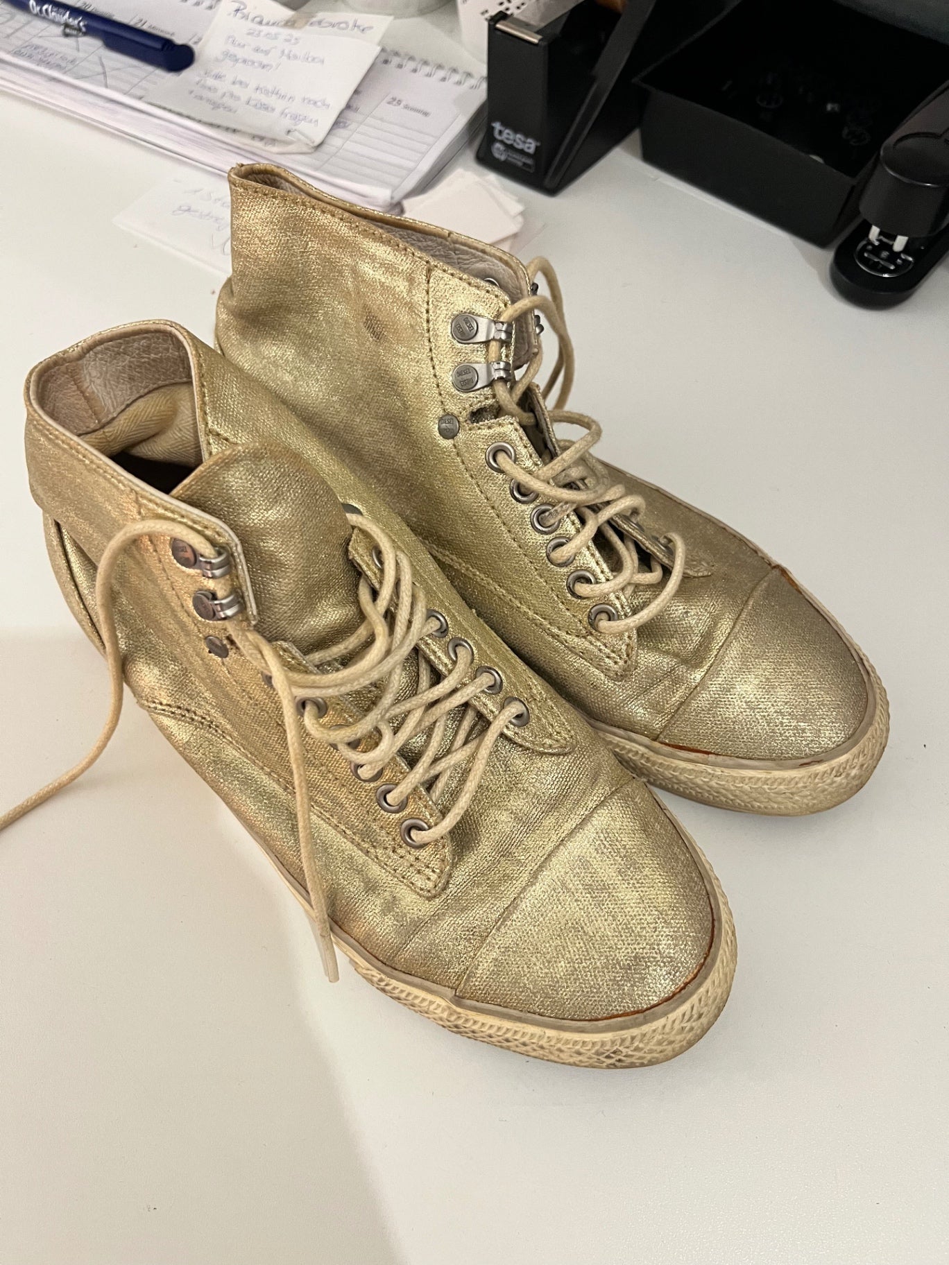 BWARE Diesel Sneaker Gold Gr.: 38
