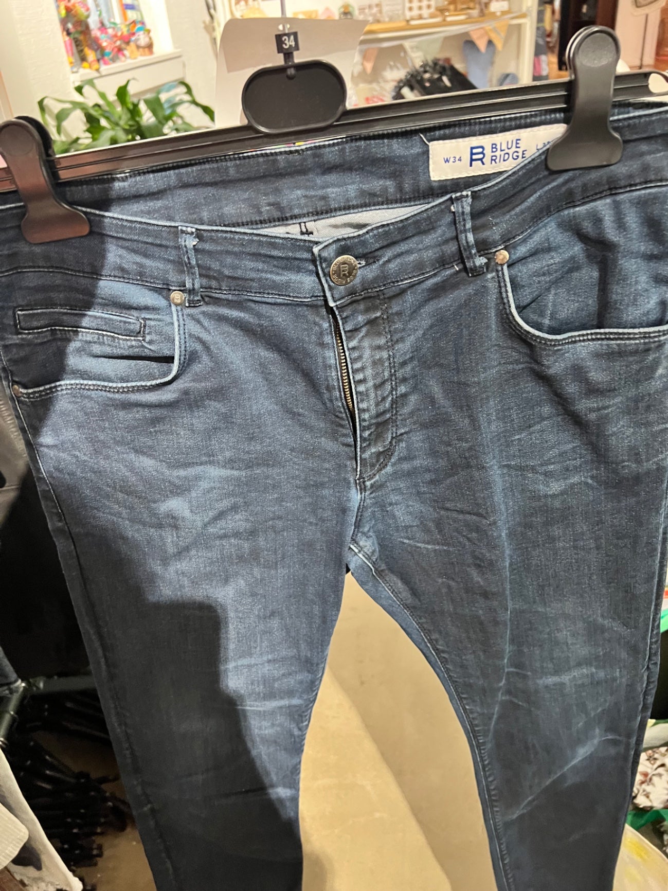 Blue Ridge Jeans Dunkelblau Gr.: 34