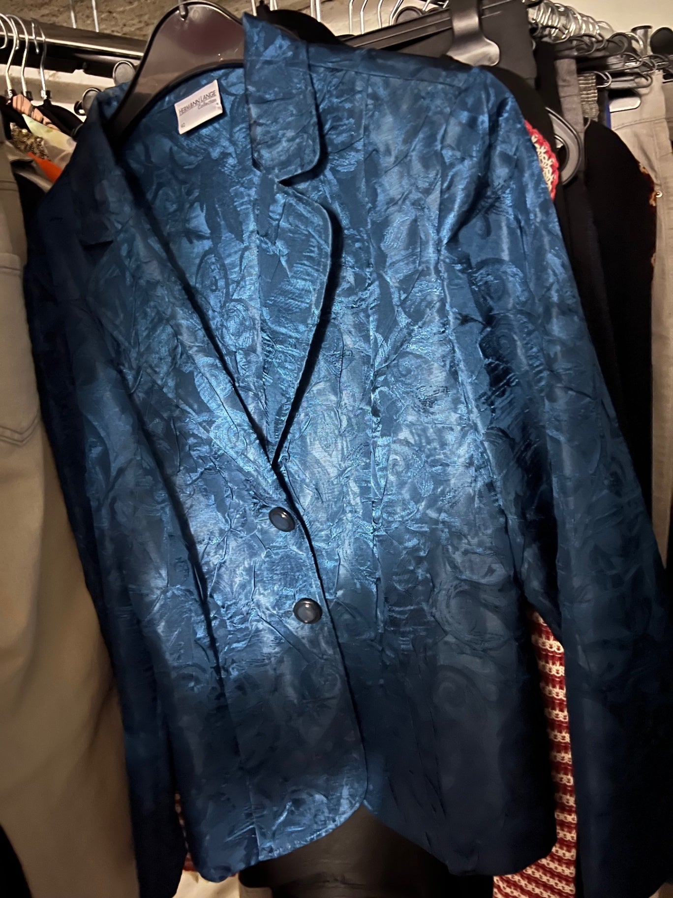 Hermann Lange Blazer Blau Gr.: L