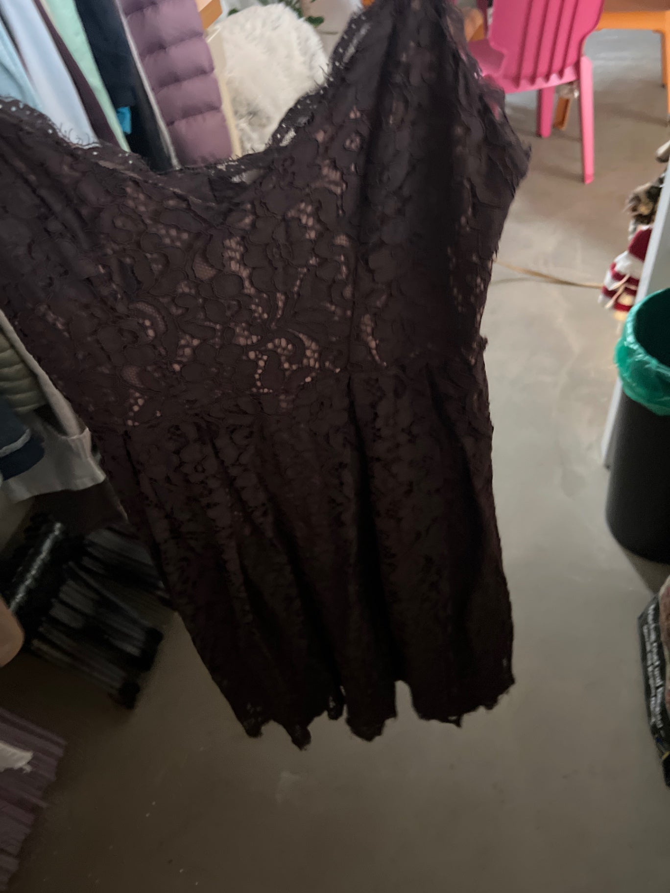 H&M Kleid Dunkelbraun Gr.: L