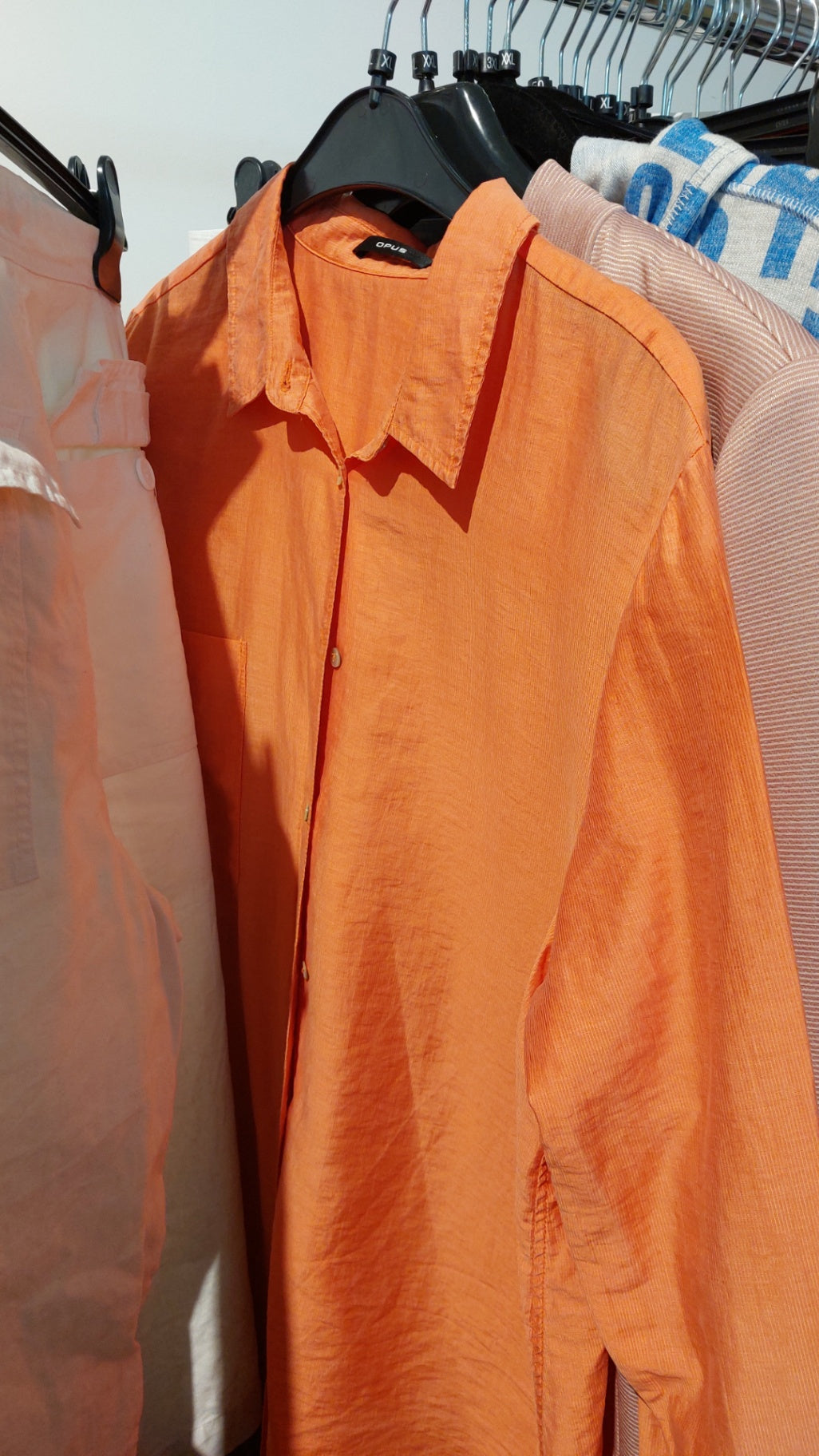 Opus Bluse Orange Gr.: XL